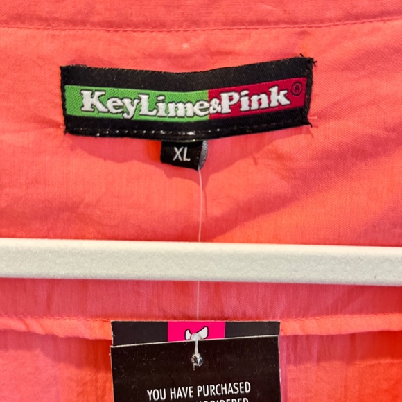 Woman's Tunic, Peach, Beaded, Applique, Size XL - Picture 8 of 13